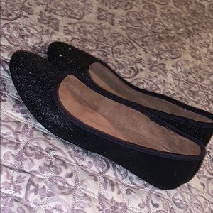 Navy Blue Sparkly Style and Co Flats